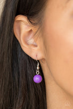 Load image into Gallery viewer, Friday Night Fringe - Purple Paparazzi Accessories
