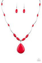 Load image into Gallery viewer, Explore The Elements - Red Paparazzi Accessories
