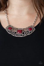 Load image into Gallery viewer, Feeling Inde-PENDANT - Red Paparazzi Accessories
