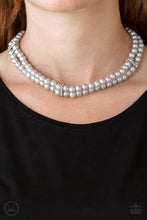 Load image into Gallery viewer, Put On Your Party Dress - Silver Paparazzi Accessories
