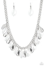 Load image into Gallery viewer, Fringe Fabulous - White Paparazzi Accessories
