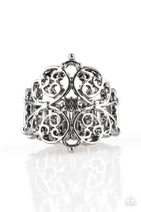 Victorian Valor - Black Paparazzi Accessories