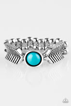 Load image into Gallery viewer, Awesomely ARROW-Dynamic - Blue Paparazzi Accessories
