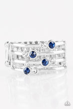 Load image into Gallery viewer, Sparkle Showdown - Blue Paparazzi Accessories
