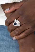 Load image into Gallery viewer, Crown Coronation - Blue Paparazzi Accessories
