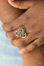 Load image into Gallery viewer, Dizzying Distraction - Brass Paparazzi Accessories
