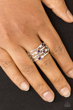 Load image into Gallery viewer, Sparkle Showdown - Purple Paparazzi Accessories
