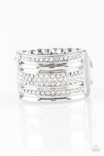 Load image into Gallery viewer, Top Dollar Drama - White Paparazzi Accessories
