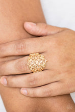 Load image into Gallery viewer, Victorian Valor - Gold Paparazzi Accessories
