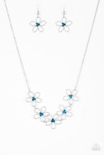 Load image into Gallery viewer, Hoppin Hibiscus - Blue Paparazzi Accessories

