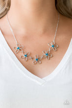 Load image into Gallery viewer, Hoppin Hibiscus - Blue Paparazzi Accessories
