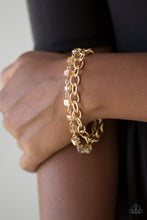 Load image into Gallery viewer, Life Of The Block Party - Gold Paparazzi Accessories
