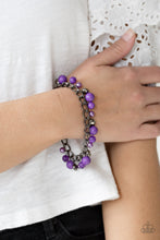 Load image into Gallery viewer, Hold My Drink - Purple Paparazzi Accessories
