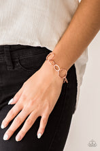 Load image into Gallery viewer, Ring Up The Curtain - Copper Paparazzi Accessories
