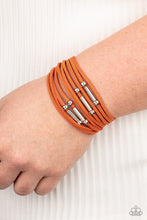 Load image into Gallery viewer, Back To BACKPACKER - Orange Paparazzi Accessories
