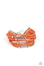 Load image into Gallery viewer, Back To BACKPACKER - Orange Paparazzi Accessories
