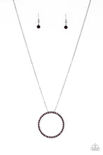 Load image into Gallery viewer, Center Of Attention - Purple Paparazzi Accessories
