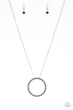 Load image into Gallery viewer, Center Of Attention - Blue Paparazzi Accessories
