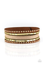 Load image into Gallery viewer, Seize The Sass - Brass Paparazzi Accessories
