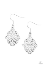 Load image into Gallery viewer, Flirty Florals - Silver Paparazzi Accessories
