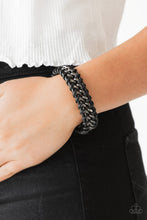 Load image into Gallery viewer, Racer Edge - Black Paparazzi Accessories
