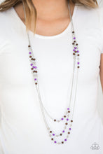Load image into Gallery viewer, Seasonal Sensation - Purple Paparazzi Accessories
