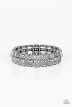 Load image into Gallery viewer, Modern Magnificence - Silver Paparazzi Accessories

