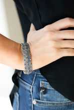 Load image into Gallery viewer, Modern Magnificence - Silver Paparazzi Accessories
