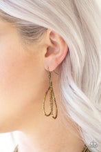 Load image into Gallery viewer, Knotted Knockout - Brass Paparazzi Accessories
