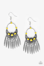 Load image into Gallery viewer, Cry Me A RIVIERA - Yellow Paparazzi Accessories
