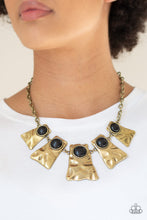 Load image into Gallery viewer, Cougar - Brass Paparazzi Accessories
