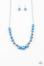 Load image into Gallery viewer, Take Note - Blue Paparazzi Accessories
