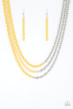 Load image into Gallery viewer, Turn Up The Volume - Yellow Paparazzi Accessories
