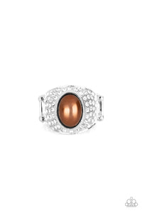 Glittering Go-Getter - Brown Paparazzi Accessories