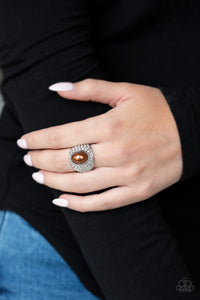 Glittering Go-Getter - Brown Paparazzi Accessories