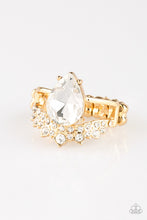 Load image into Gallery viewer, Paparazzi Accessories - If The Crown Fits - Gold
