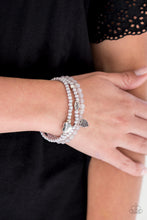 Load image into Gallery viewer, Really Romantic - Silver Paparazzi Accessories
