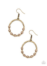 Load image into Gallery viewer, Glowing Grandeur - Brass Paparazzi Accessories
