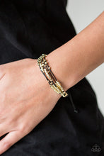 Load image into Gallery viewer, Modern Minimalism - Gold Paparazzi Accessories
