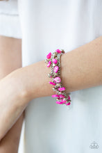 Load image into Gallery viewer, Plentiful Pebbles - Pink Paparazzi Accessories
