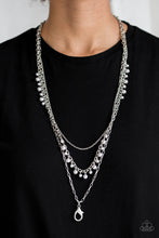 Load image into Gallery viewer, Pearl Pageant - Silver Paparazzi Accessories
