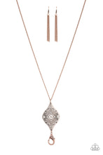 Load image into Gallery viewer, Totally Worth The TASSEL - Copper Paparazzi Accessories

