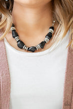 Load image into Gallery viewer, Stunningly Stone Age - Black Paparazzi Accessories
