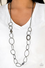 Load image into Gallery viewer, Metro Nouveau - Black Paparazzi Accessories
