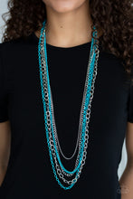 Load image into Gallery viewer, Industrial Vibrance - Blue Paparazzi Accessories
