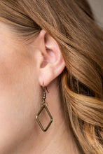 Load image into Gallery viewer, Backed Into A Corner - Brass Paparazzi Accessories
