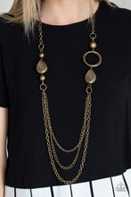 Load image into Gallery viewer, Rebels Have More Fun - Brass Paparazzi Accessories
