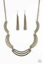Load image into Gallery viewer, Palm Springs Pharaoh - Brass Paparazzi Accessories
