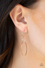 Load image into Gallery viewer, Fringe Finale - Rose Gold Paparazzi Accessories
