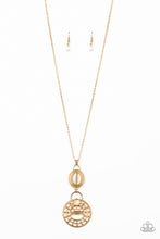 Load image into Gallery viewer, Hook, VINE, and Sinker - Gold Paparazzi Accessories
